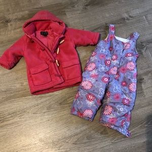 Coat and Snow Pants- 12 months